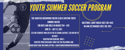 Youth Summer Soccer