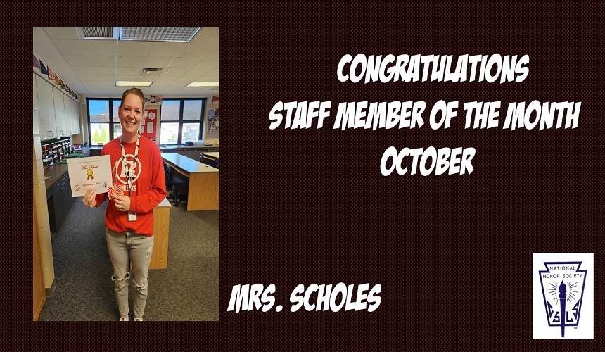 Oct. Staff Member of the Month