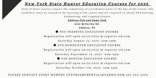 Hunter Education Course